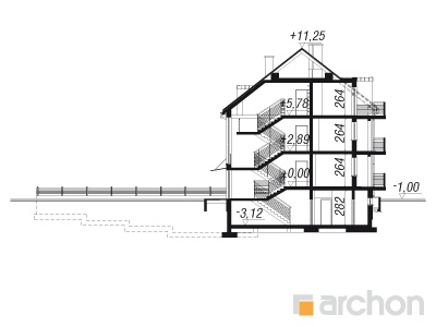 Maja promenaadil 3(S) lõige