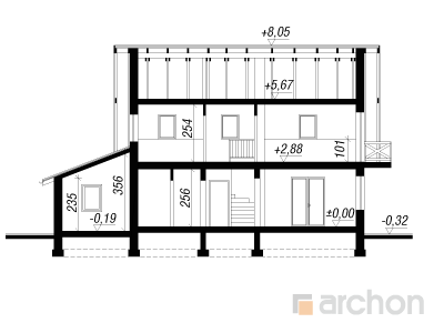 Maja priimulates 3 lõige
