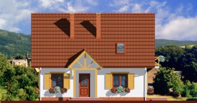 Maja priimulates (P) vaade