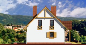 Maja priimulates (P) vaade