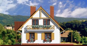 Maja priimulates (P) vaade