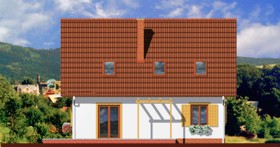 Maja priimulates (P) vaade