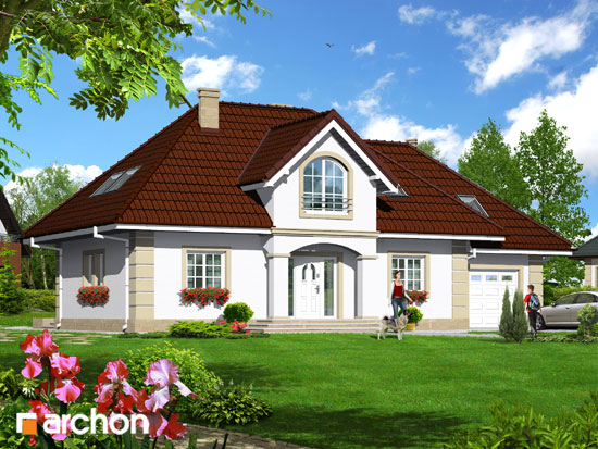 Maja robiiniates 4 eestvaade