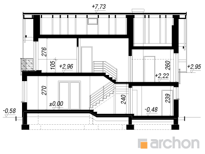 Maja rododendronites 15 (N) lõige