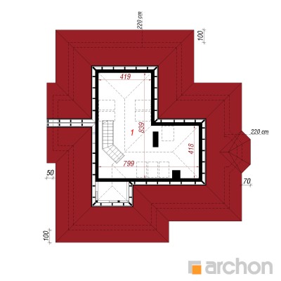  Maja rosmariinis 2 2. korruse plaan