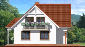 Maja oja juures vaade