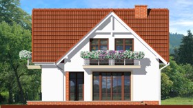 Maja oja juures vaade