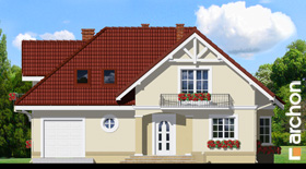 Maja päevakübarates vaade