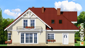 Maja päevakübarates vaade