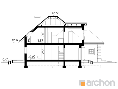 Maja põld-võõrkapsastes (G2) lõige