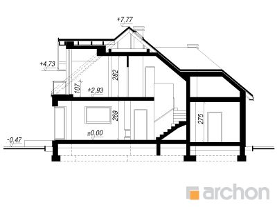 Maja põld-võõrkapsastes (G2N) lõige