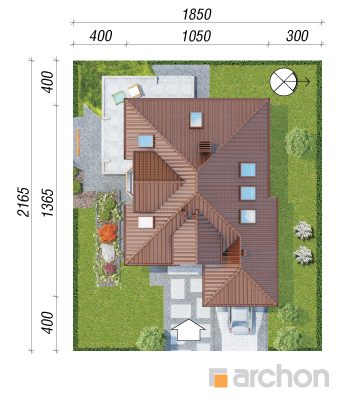 Maja põld-võõrkapsastes (N)