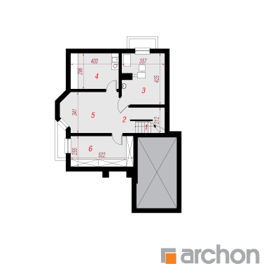  Maja põld-võõrkapsastes (P) 0. korruse plaan