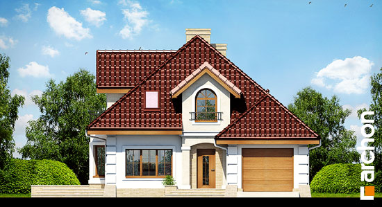 Maja põld-võõrkapsastes 2 vaade