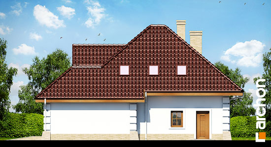 Maja põld-võõrkapsastes 2 vaade