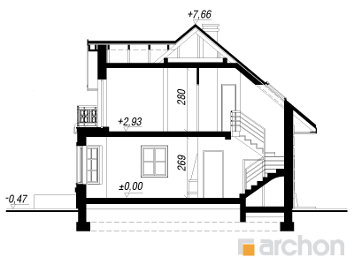 Maja põld-võõrkapsastes lõige