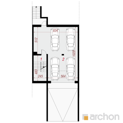  Maja palmlehikutes 3(S) 0. korruse plaan