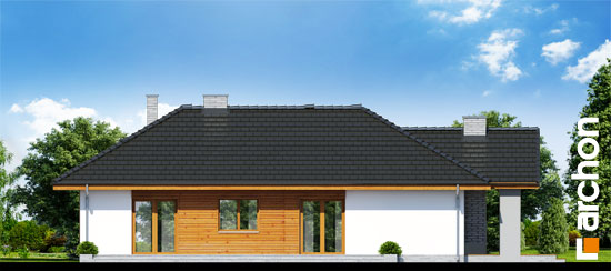 Maja aed-piimjuurtes vaade