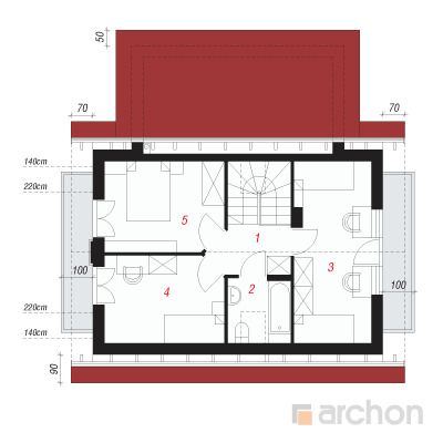  Maja palu-karukellades 2 2. korruse plaan