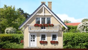 Maja palu-karukellades vaade