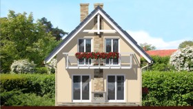 Maja palu-karukellades vaade