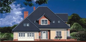 Maja sekvoiades vaade