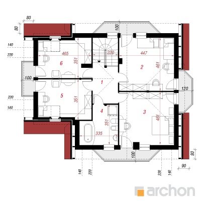  Maja kaljukünkal 2 2. korruse plaan