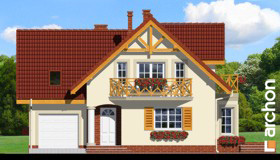 Maja kaljukünkal vaade