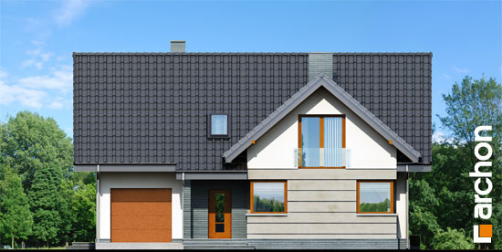 Maja tõlviklehtedes vaade