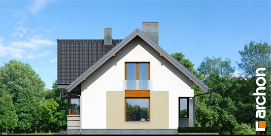 Maja tõlviklehtedes vaade