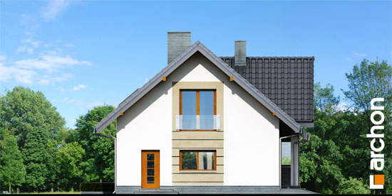 Maja tõlviklehtedes vaade