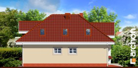 Maja lumehelvestes vaade