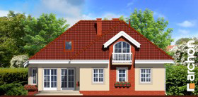 Maja lumehelvestes vaade