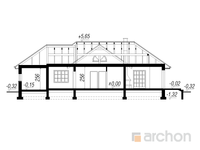 Maja jänesekäppades lõige