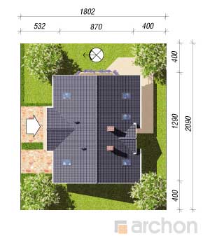 Maja kobarhüatsintides