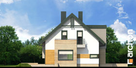 Maja kobarhüatsintides vaade