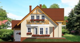 Maja krookustes 2 vaade