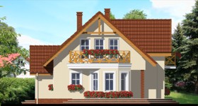 Maja krookustes 3 vaade