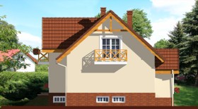 Maja krookustes vaade