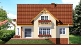 Maja krookustes vaade