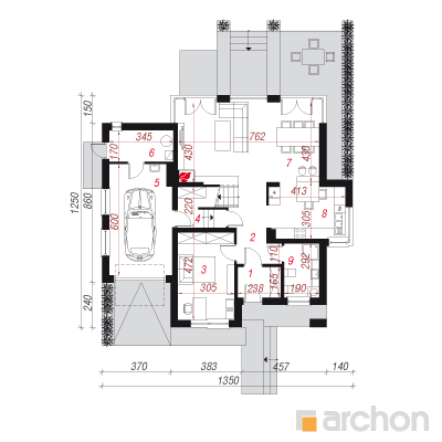  Maja vürtspapirkates 1. korruse plaan