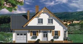 Maja tamariskides vaade