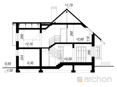 Maja tamariskides lõige