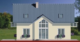 Maja paplipuudes vaade