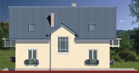 Maja paplipuudes vaade