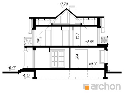Maja tradeskantsiates lõige