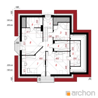  Maja tüümianides 2 2. korruse plaan