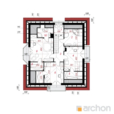  Maja tüümianides 3 2. korruse plaan