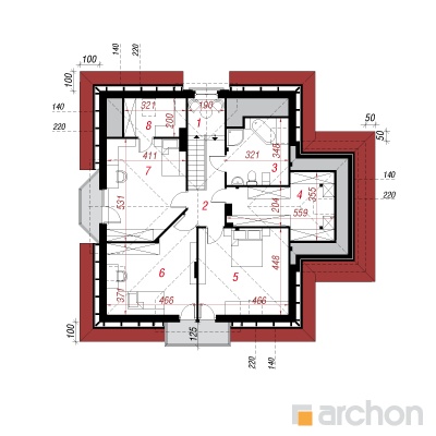  Maja tüümianides 4 2. korruse plaan