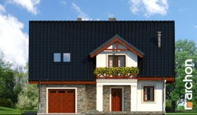 Maja timutites vaade